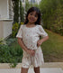 Girls summer pajama set Red Hearts t-shirt + Shorts